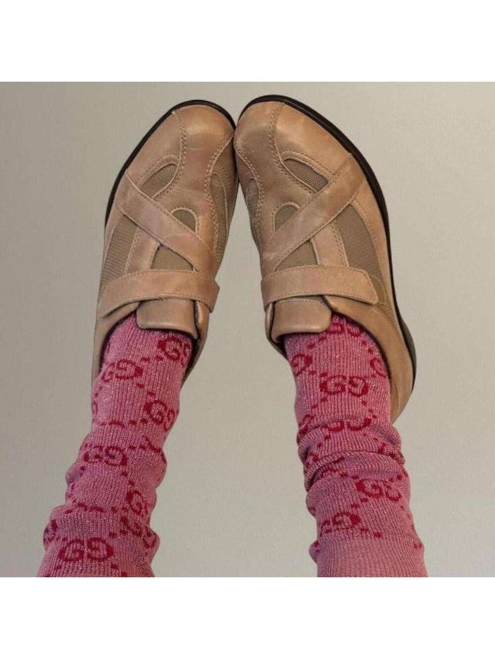 Strappy velcro sneakers from Clarks.
